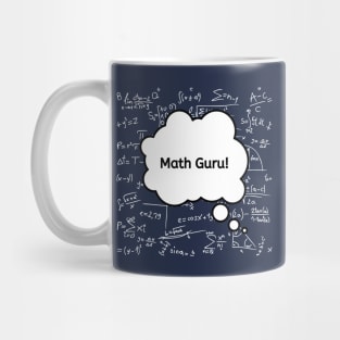 Math Guru: Mastering the Numbers Mug